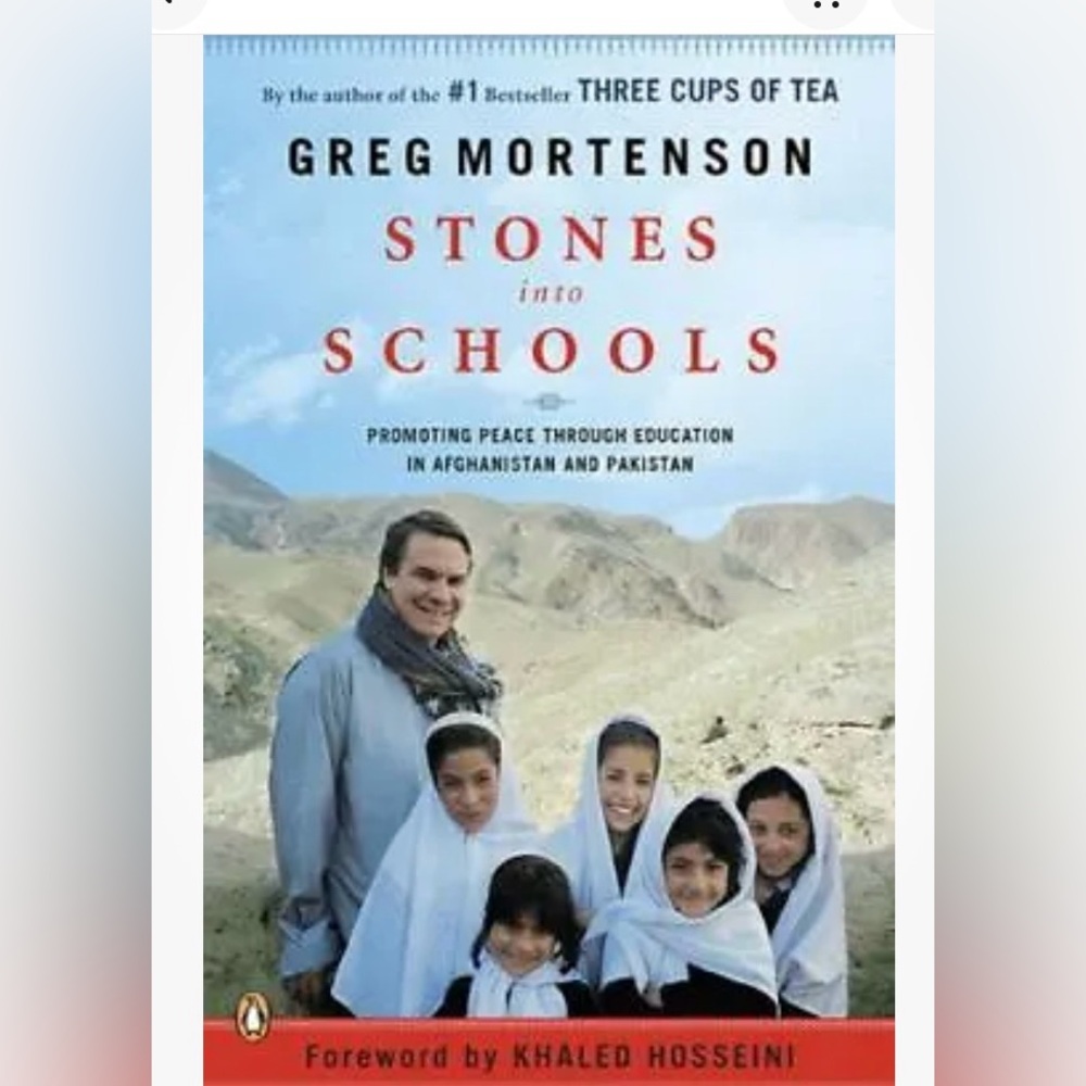 Stones into schools by Mortonsen